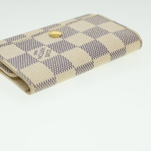 LOUIS VUITTON Damier Azur Multicles6 Key Case N61745 LV Auth 36682 - Picture 5 of 10